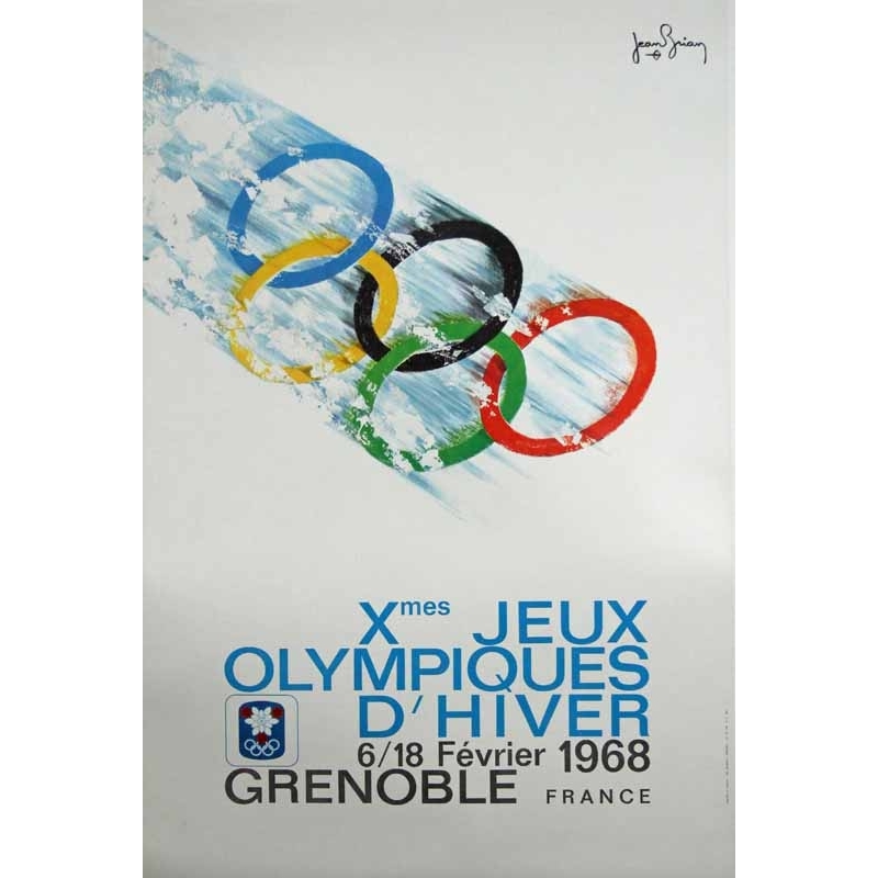 BRIAN Jean Xème Jeux Olympiques d'hiver