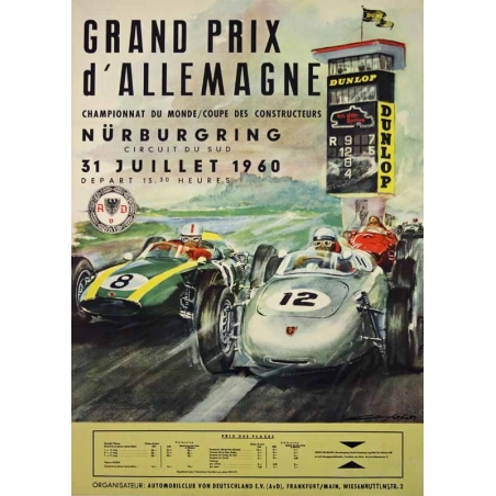 ILLISIBLE Grand prix d'Allemagne