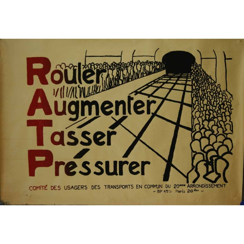 Anonyme Rouler - Augmenter - Tasser - Pressurer