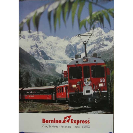 Anonyme Bernina Express - St Moritz Lugano Tirano