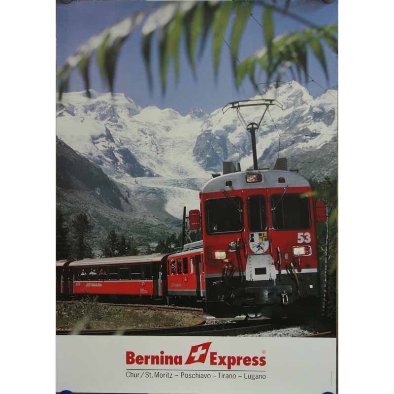 Anonyme Bernina Express - St Moritz Lugano Tirano