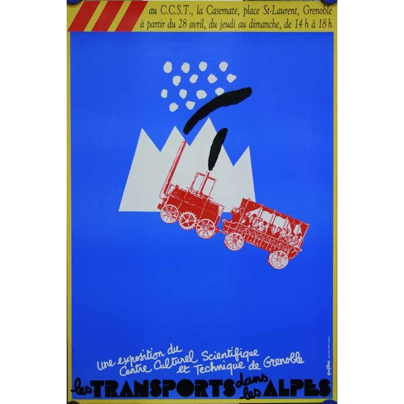 GRAFIBUS Le transport dans les Alpes - Exposition Grenoble