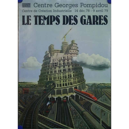 Anonyme Le Temps des Gares - Centre Pompidou