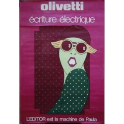 Anonyme Olivetti ecriture electrique