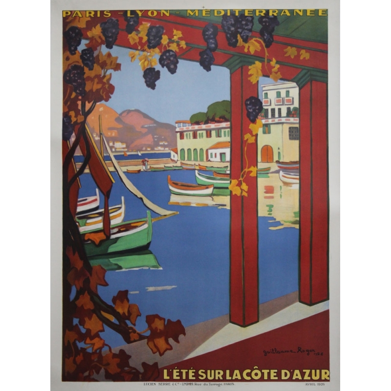 ROGER Guillaume L'ete sur la Cote d Azur PLM