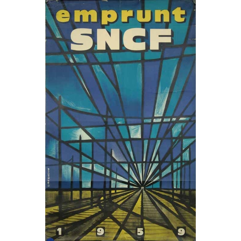 J. JACQUELIN Emprunt SNCF 1959