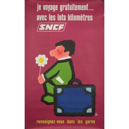 CLAVE Je voyage gratuitement - Lots Kilometriques SNCF