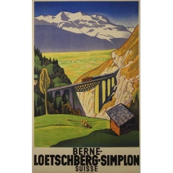 HENZIROSS E. Berne- Loetschberg- Simplon