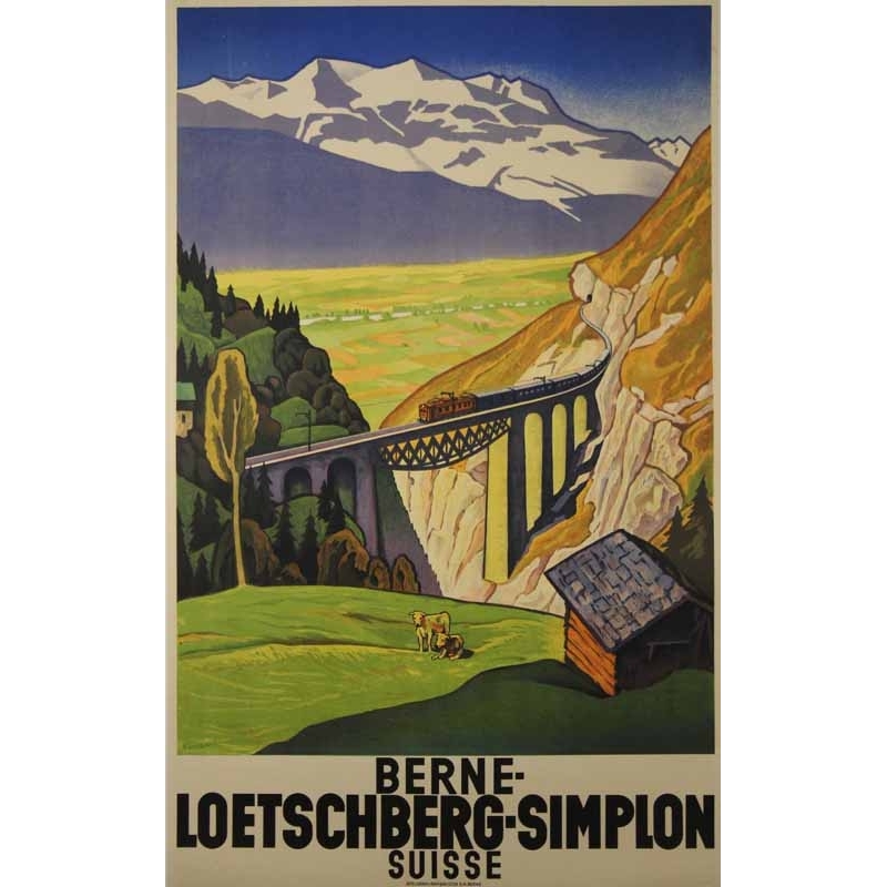 HENZIROSS E. Berne- Loetschberg- Simplon