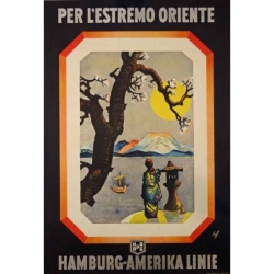 FUSS Hamburg-Amerika linie - per l Estremo Oriente