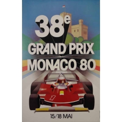 GROGNET 38e Grand prix Monaco 1980