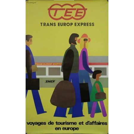 GUY GEORGET TEE - Trans Europ Express