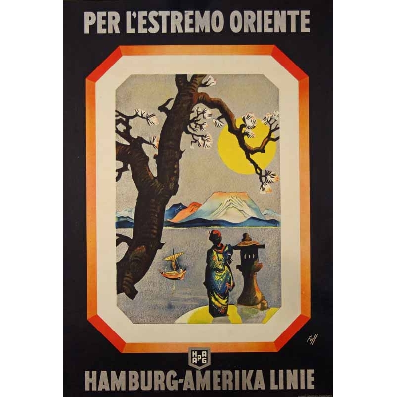 FUSS Hamburg-Amerika linie - per l Estremo Oriente