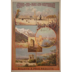 D ALESI Atelier Hugo Chemins de fer Paris-Lyon-Mediterranee