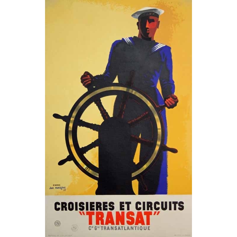 AUVIGNE d apres Jan Croisieres et Circuits "TRANSAT"