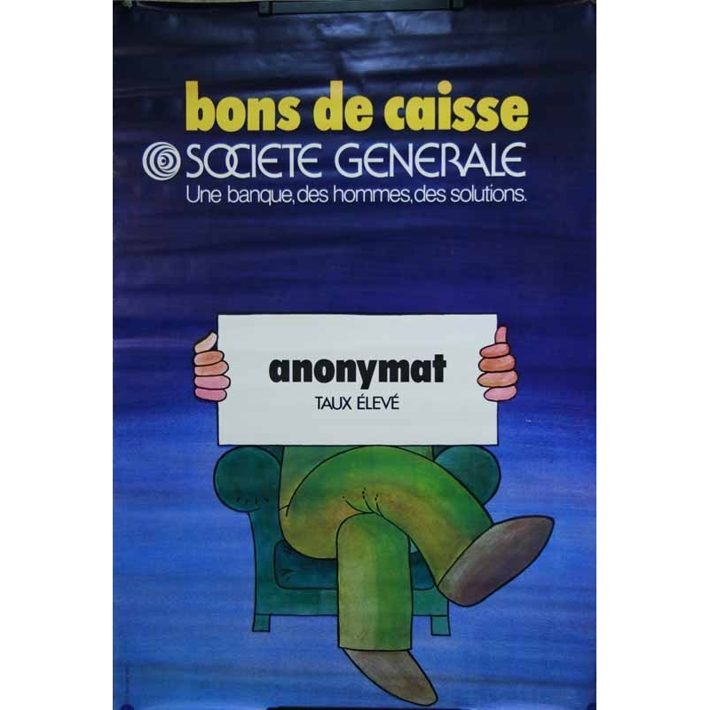 Anonyme Bons de caisse Société Générale