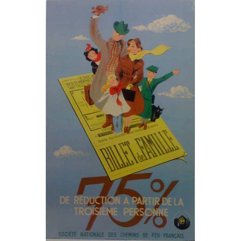 GARETTO Billet de Famille - 75 % de reduction