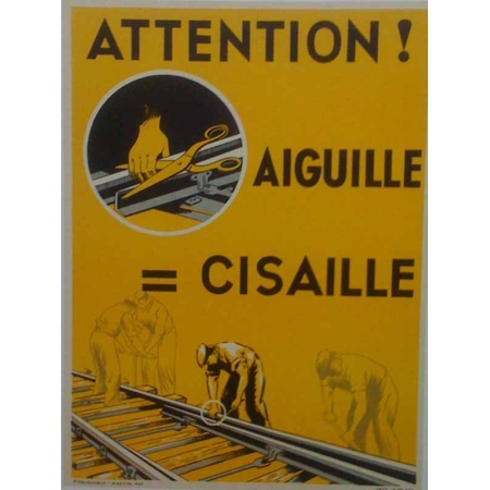 P. MAUDUCOEUR Attention - Aiguille - Cisaille