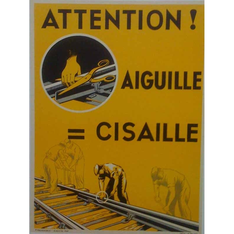 P. MAUDUCOEUR Attention - Aiguille - Cisaille