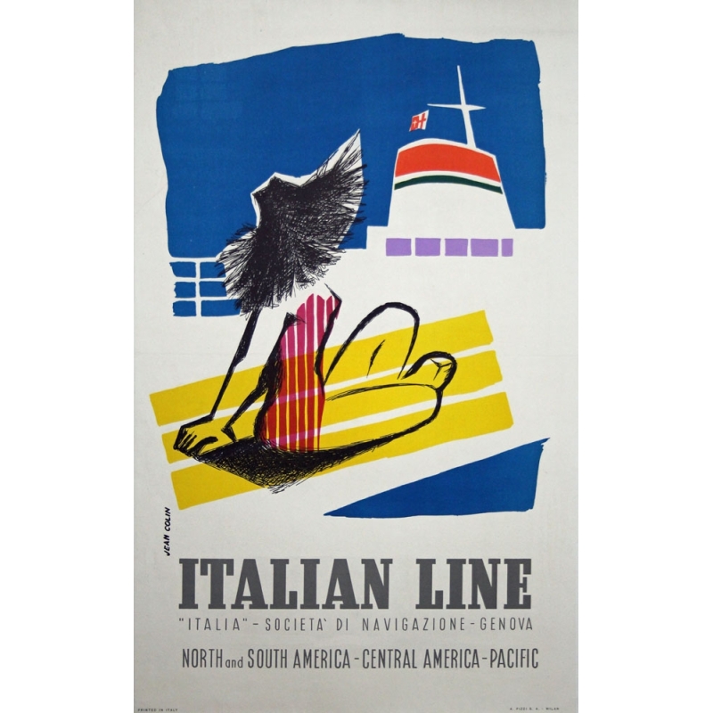 COLIN Jean Italian Line