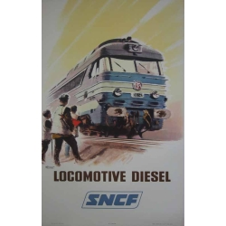 BRENET A. SNCF - Locomotive Diesel