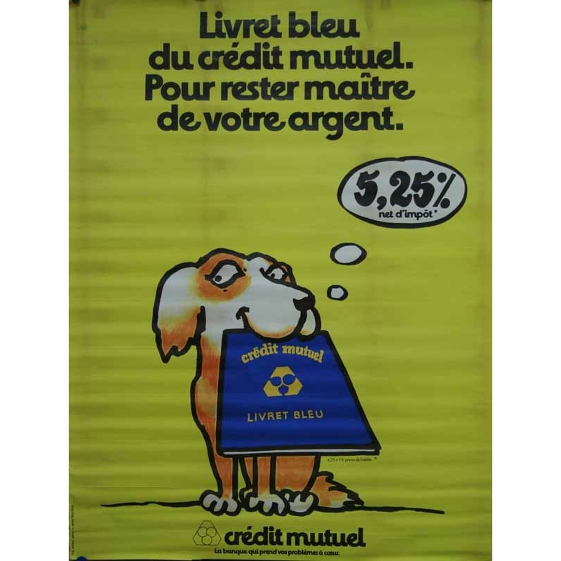 Anonyme Livret Bleu du Crédit Mutuel