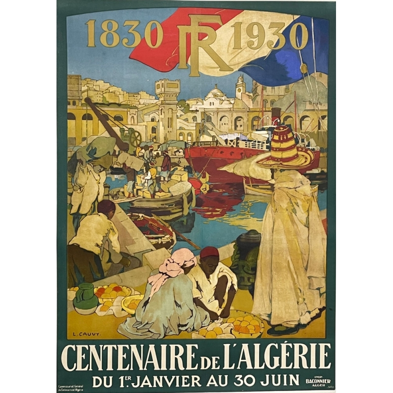 CAUVY Centenaire de l'Algerie - 1830 -1930
