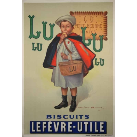 BOUISSET D'apres Firmin Biscuits Lefevre-Utile - Lu Lu…