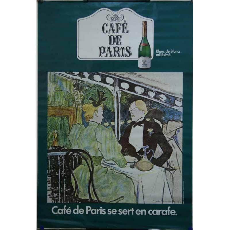 D'APRÈS TOULOUSE LAUTREC Café de Paris