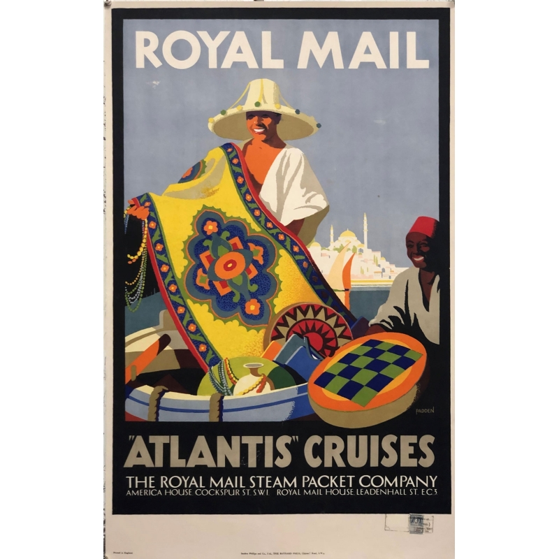 PADDEN Royal Mail Atlantis cruises-the Royal mail steam packet Comp