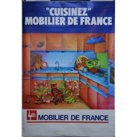 Anonyme "Cuisinez" Mobilier de France