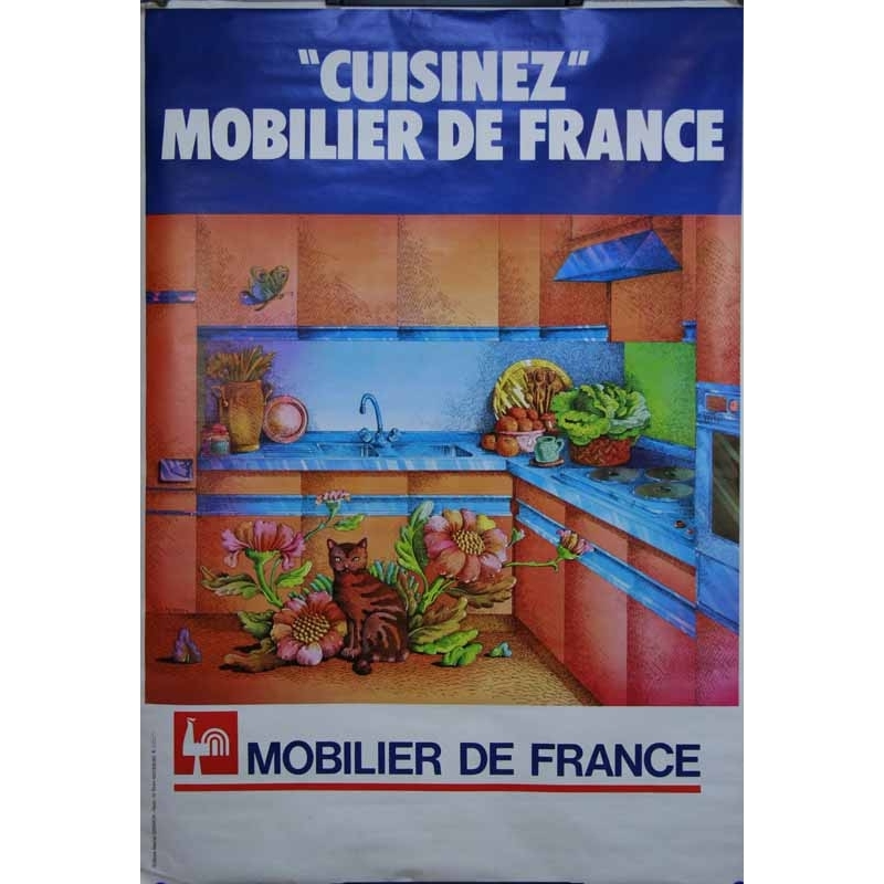 Anonyme "Cuisinez" Mobilier de France