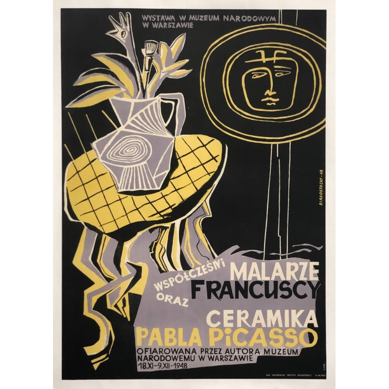 BIAŁOSTOCKI Jan Malarze Francuscy Ceramika Pabla Picasso - Warszawie