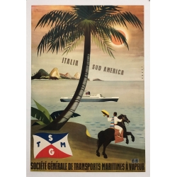 SASSI  Italia - Sud America - SGTM a vapeur