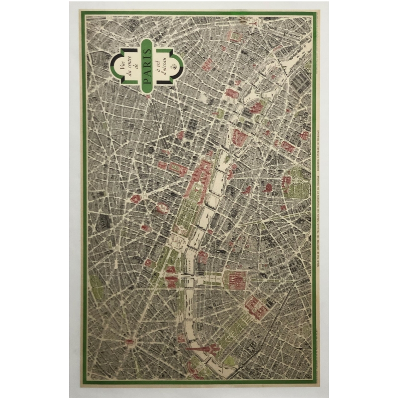 ANO Vue du centre de Paris a vol d'oiseau