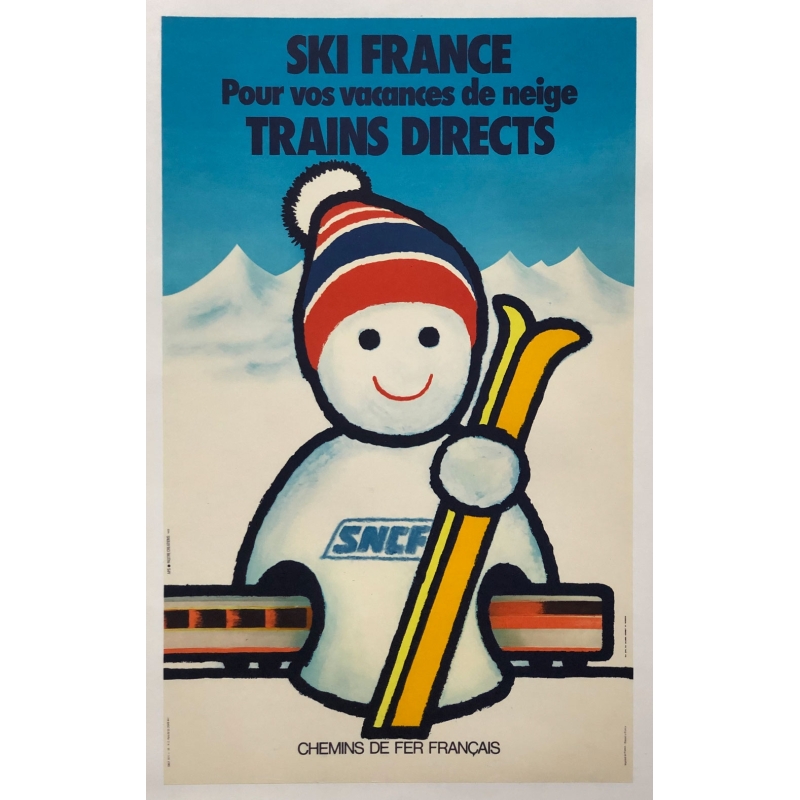 PASTRE CREATIONS Ski France - Trains directs